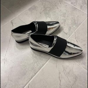Karl Lagerfeld Silver shoes